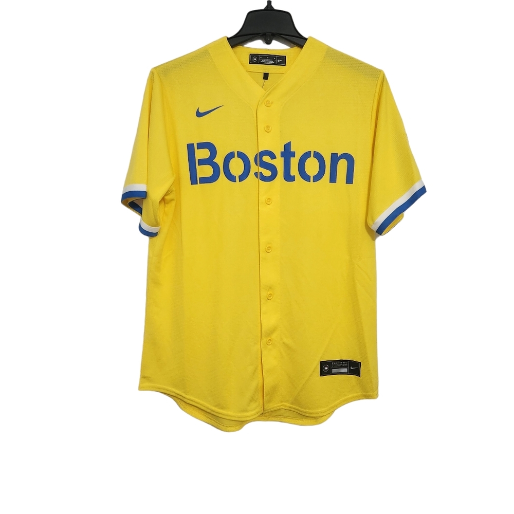 Boston Red Sox Nike City Connect MLB Jersey #2 NWT Men's Medium